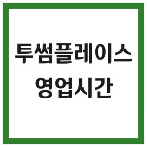 Read more about the article 투썸플레이스 영업시간 및 메뉴 조회 방법